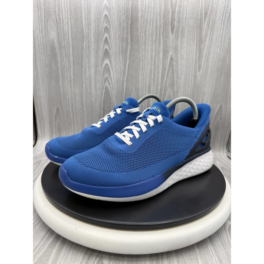 Kizik Athens Mens 8.5 Womens 10 Cobalt Blue Hands Free Running Sneakers Shoes